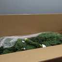 National Tree Company 4.5 ft Pre-Lit Downswept Douglas Fir Artificial Christmas Tree, 450 Clear Lights, 525 Tips, Includes Stand, Green