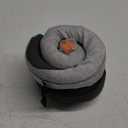 Travel Pillow - Airplane Neck Pillow with 360 Support - 100% Pure Memory Foam Flight Pillow for Sleeping on Airplanes - Travel Neck Pillow for Traveling (Grey)