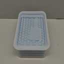 Mini Ice Cube Trays for Freezer - 0.6 IN Tiny Round Pebble Nugget Ice Mold Trays with Lid and Bin, Crushed Ice Trays Makes 104x4 pcs Ice balls - Easy Release Ice Maker for Cocktails, Drinks, Whisky