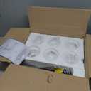 Modern Sputnik Chandelier Ceiling Lamp 5 Lights Ceiling Light Fixture Glass Lampshade 9-Lights Farmhouse Chandelier for Dining Room Farmhouse Kitchen,Black,5 Light