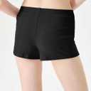 florence by mills Women's Rib Refresh Ribbed Knit Shorty Shorts (L)