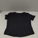 baleaf Women's Short Sleeve Workout Tops Yoga Shirts Stretchy Lightweight Athletic T-Shirts Gym Running Sports Tee (Large, Black)