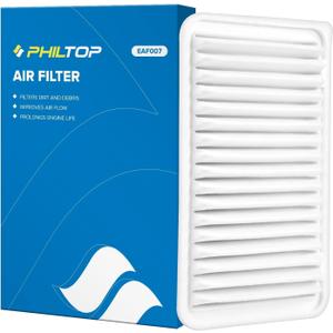 PHILTOP Engine Air Filter CA9360 Replacement for Toyota Camry 2002-2011, Sienna 2004-2010, Highlander 2001-2007/2009-2013, Solara 2004-2008 & Lexus ES300 2002-2003, ES330 2004-2006, RX330, RX350
