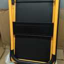 Simpli-Magic Push Cart Dolly, 330 LBS Foldable Moving Platform Hand Truck Easy Storage, 360 Degree Swivel Wheels Flat Bed Cart