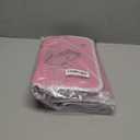 Over The Door Hanging Organizer with 4 Large Pockets  Closet, Bathroom, Nursery, Bedroom, Dorm Storage for Toys, Cosmetics, and Baby Essentials, Pink