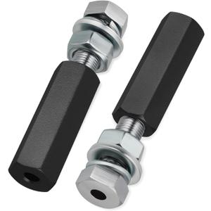 M MATI 2Pcs Quick Release Flag Pole Holder Black Hold 1/4'' Flag Poles for ATV UTV Motorcycle Dirt Bike All Year