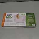 Catit Loo Litter Box, White, with Scoop