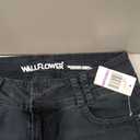 WallFlower Luscious Curvy Bootcut Jeans for Women, Mid-Rise Insta Stretch Denim, Size-Inclusive Juniors Jeans, Black Berry, 11 Long