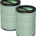 True HEPA Filter Replacement Compatible with WYZE Smart Air Purifier, 4-in-1 High-Efficiency H13 HEPA Air Filter, Standard Filter, 2 Pack
