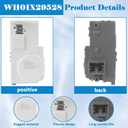 WH01X29528 Clothes Washer Door Lock Replacement for GE Washing Machine AP6985313, PD00060769, PS12749276,EAP12749276,4958749