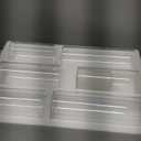 Set of 12 White Pillar Candles with Clear Glass Hurricane Holders- Elegant Cylinder Candle Vases for Weddings, Parties, Centerpieces, Home & Office Decor (White, 12 Set)