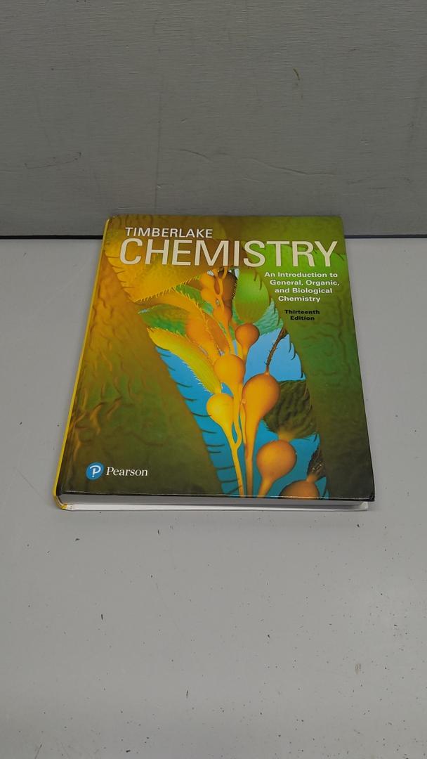 Chemistry: An Introduction to General, Organic, and Biological Chemistry