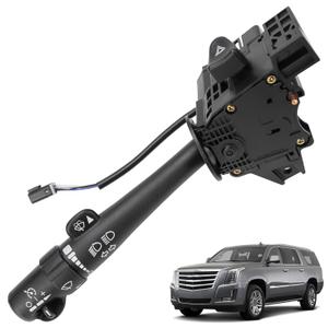 Multi-Function Combination Turn Signal Switch Compatible with 03-07 Silverado Sierra Tahoe Yukon, 02-09 Trailblazer Envoy, Escalade, Replaces 12450067, D6299A, SW3792