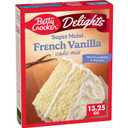 Betty Crocker Delights Super Moist French Vanilla Cake Mix, 13.25 oz