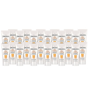 Jergens Ultra Healing Dry Skin Moisturizer, Travel Size Body and Hand Lotion, 1 Oz (Pack of 24)