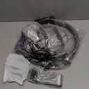 Pilates Ring Circle Set 18 Pcs Exercise Equipment Accessories for Women Workouts Pilates Ball Stretching Strap Magic Circle Yoga Ring Gym Back Bag Resistance Band Anti Slip Socks (Grey)