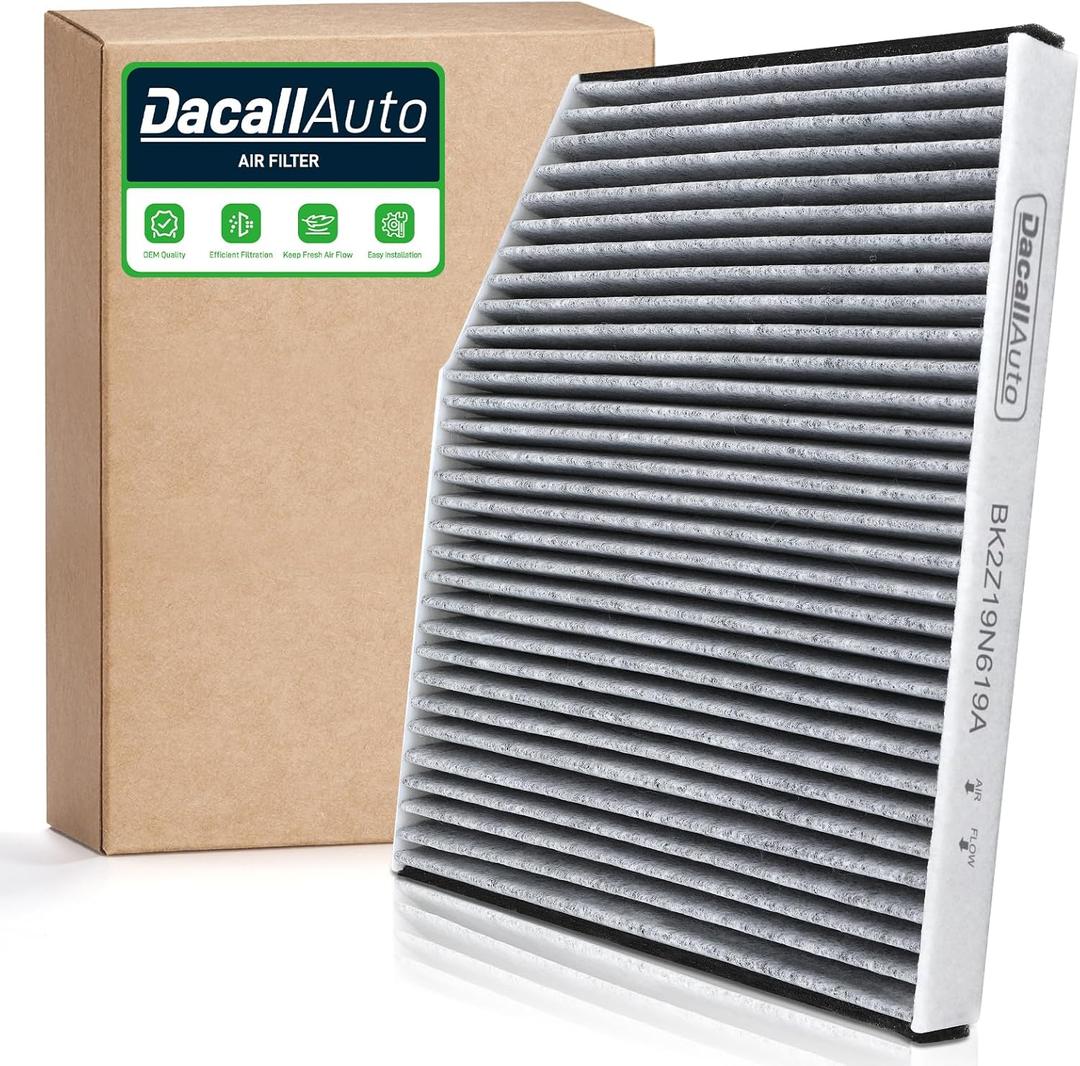 Activated Carbon Cabin Air Filter for Ford E-Transit (2022-2026), Transit 150/250/350/350HD (2015-2026). Repace BK2Z19N619A, BK2118D543AA, BK2119G244-AA