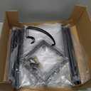 2-Tier-Vinyl-Record-Storage-Holder With Dividers, 200 LPs Albums Storage Rack Shelf, Steel Music Records Display Shelf Organizer For Book, Magazine, Files