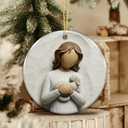 7 x Dog Memorial Ornament 2025  Pet Loss Memorial Ornament, Dog Lover Gift, Remembrance Hanging Decor, Sympathy Gift for Pet Owners, Pet Loss Remembrance Keepsake