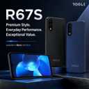 Rogue R67S Unlocked 4G LTE Smartphone for T-Mobile & AT&T Networks, Android 15 Go, 6.8-Inch HD+ Display, 3GB RAM + 3GB Extended Memory, 32GB Storage, 4,000mAh Removable Battery, Black