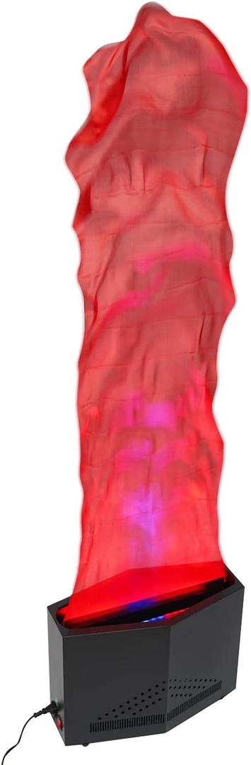 Fake Flame Light, 36 LED Red + Blue Flame Light, Electric Campfire Artificial Flickering Fake Fire Realistic Stage Effect for Halloween Christmas Party Festival Decoration