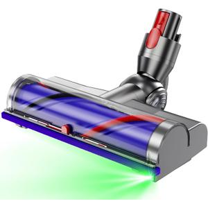 Vacuum Attachments for Dy-Son V8/V11/V15/V10/V7 Cordless Vacuum, Upgrade Anti-Tangle Quick Release Dy-Son Pet Hair Attachment, Dy-Son Vacuum Parts Floor Cleaner for Wood Floor/Carpets/Tile (Green)