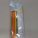 LaMi 75 Super Flex Straws, Plastic Assorted Colors