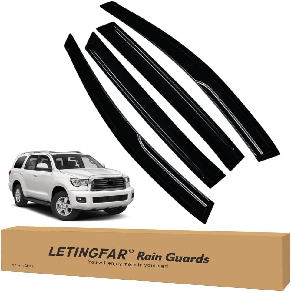 Window Visors Rain Guards for Toyota Rav4 2013 2014 2015 2016 2017 2018 Accessories, Wind Deflectors Vent Shades for Toyota Rav4