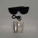 Smart Bluetooth Glasses,Built-in Mic & Speakers,Smart Wireless Headphone Sunglasses for Men and Women,Athletic/Outdoor UV Protection and Voice Control,Unisex(Black)