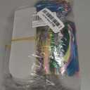 30PCS Acrylic Bookmark Blanks with Tassels, DIY Bookmark Making Kit Bulk Bookmarks for Kids Adults, Plastic Plain Transparent Clear Blank Book Marks to Decorate for Crafts Scrapbooking Gift Tags