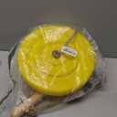 KINSPORY Disc Swing for Kids, Swing Set Accessories, 7FT Height Adjustable Gym Monkey Bars, Hanging Tree Seat for Backyard, Outdoor Play Equipment (Yellow)