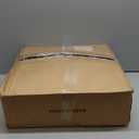 Modern Flower Elegant Glass Chandelier 20" Luxury 6 Lights Gold Chandelier Light Fixture for Living Dining Room Kitchen Entryway Bedroom Foyer, E12