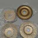 Wood Carving Disc Set Upgraded 4PCS for 4" or 4-1/2" Angle Grinder with 5/8" ArborGrinding Wheel Shaping Disc for Wood CuttingGrinder Cutting Wheel Attachments