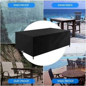 Garden Furniture Covers Outdoor Custom Made Dust-Proof Rain Cover Protective Cloth Swing Table and Chair Sun Protection,
Waterproof Cover 38x80x31"