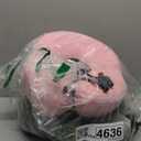 Urnexttour Neck Pillow Airplane-2 Pack Memory Foam Travel Pillow, Soft Support Travel Neck Pillow for Travelling, Sleeping Rest, Car, Train and Home Use (Grey&Pink)