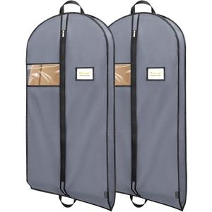 Baleine Garment Bag, Black, 24"×60"