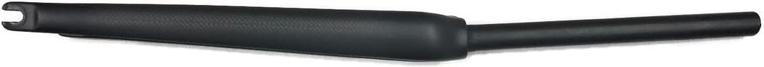 Road Bike Fork 1" Fork Straight Tube Full Carbon Fibre Forks 700C Carbon Fork Black