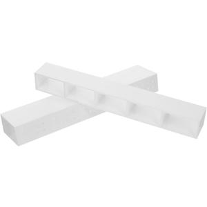 Uonlytech Acrylic Straw Storage Rack Wall-mounted Organizer with Adhesive for Kitchen Cabinet Door Space-saving Clear Utensil Holder with Rounded Edges Transparent Pantry and Cupboard