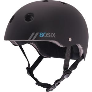 80SIX Triple Certified Hybrid Halo Helmet for Kids and Adults – Ideal for Bike, Scooter, Skateboard, Roller Skate, and Inline Skate