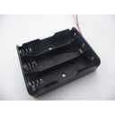 Battery Case Holder 3 Slot Parallel Batteries Clip Box 3.7V 18650 Household Battery Holders 5pcs
