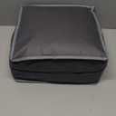 OMYSTYLE Weighted Blanket for Adults (12lbs, 48''x72'') - Twin Size Heavy Throw Blanket, Breathable and Cooling Microfiber Material with Premium Glass Bead for All Season Use, Machine Washable, Black