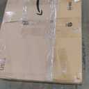 Dog Crate Furniture with Cushion, Wooden Kennel Table with Double Doors, Indoor Dog House, Large Size, 38.5" L, Rustic Brown