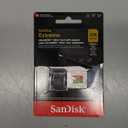 SanDisk 256GB Extreme microSDXC UHS-I Memory Card with Adapter - Up to 190MB/s, C10, U3, V30, 4K, 5K, A2, Micro SD Card - SDSQXAV-256G-GN6MA