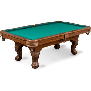 EastPoint Masterton Billiard Table, Pool Table, K-66 Bumpers, Green, 87"