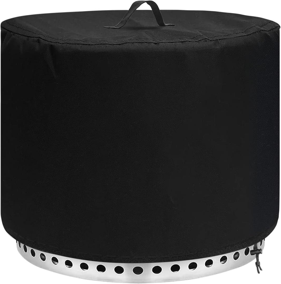 CANDANA Fire Pit Covers for Solo Stove Ranger 15 Inch, 600D Grill Cover for Ranger 15", Waterproof Outdoor BBQ Grill Cover