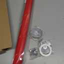 Safety Flags for Trucks with Heavy Duty Magnets Kit, Pack of 2 Warning Safety Flag with Wire Loop 18 x 18 Inch and Round Magnets, Red Safety Flags for Trucks Trailer Oversize Load