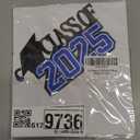 LINGBOOM Class of 2025 Graduation Cake Topper Blue Glitter Grad 2025 Happy Graduation We are So Proud of You Cake Decorations Congrats Grad Party Supplies Set of 4