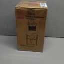 Drink Dispensers for Parties 1 Gallon, Bevarage Dispenser with Stand,Glass Drink Dispenser With Stainless Steel Spigot + Marker & Chalkboard, Ideal for Lemonade,Juice, Tea, and Party Drinks