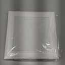 (OD 9.84" / ID 8.66") 15W Square LED Recessed Ceiling Light LED Downlight 130 Watt Equivalent 1400 Lumens 4000K White with Open Trim,1Pack