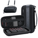 JSAUX Carrying Case for Nintendo Switch 2 (2025), Large Capacity Hard Shell Travel Case with 20 Game Card Slots, Storage Bag for Switch 2 and Accessories | Portable & Durable Protective Shell – Black